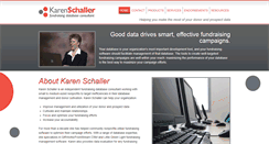 Desktop Screenshot of karenschaller.com